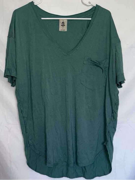 Other - We The Free Men's V-Neck Pocket Tee in Teal Green